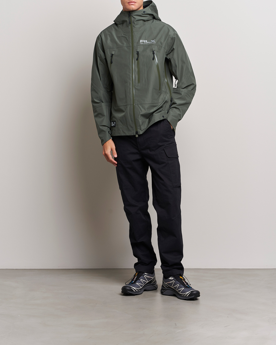 Herre | Jakker | RLX Ralph Lauren | Patrol Lined Windbreaker Fossil Green