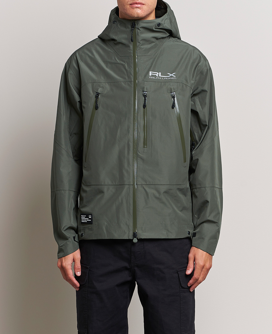 Herre | Jakker | RLX Ralph Lauren | Patrol Lined Windbreaker Fossil Green