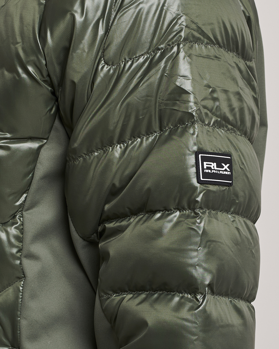 Herre | Jakker | RLX Ralph Lauren | Hooded Down Jacket Fossil Green