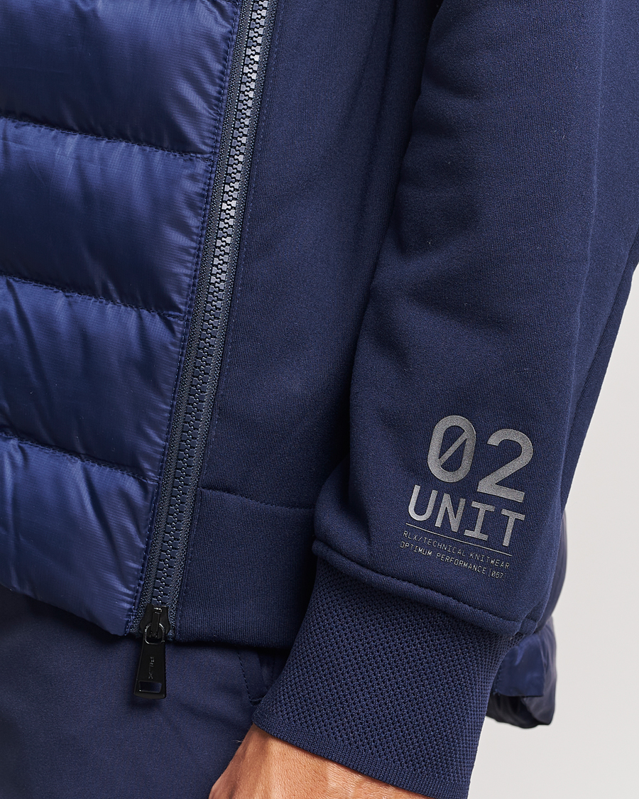 Herre | Jakker | RLX Ralph Lauren | Hybrid Hooded Jacket French Navy