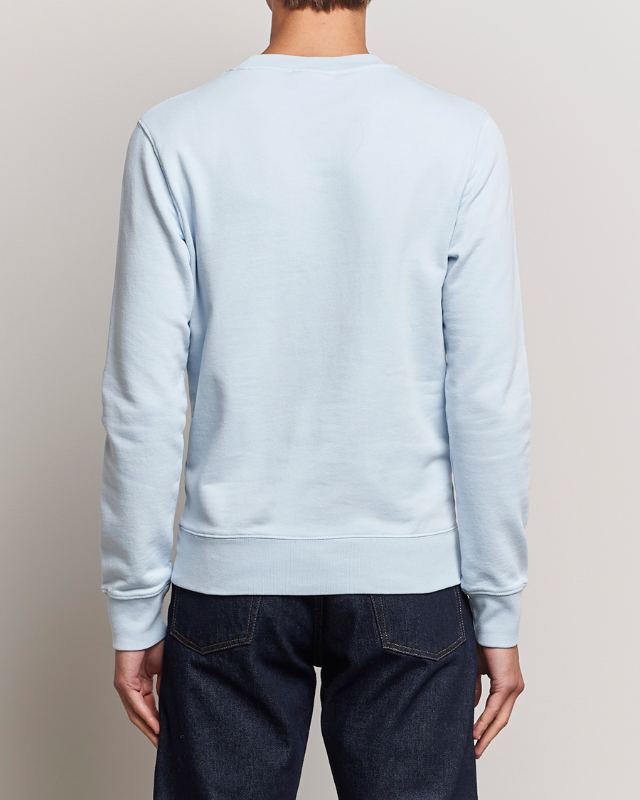 Herre | Trøjer | Maison Kitsuné | Chillax Crew Neck Sweatshirt Sky Blue