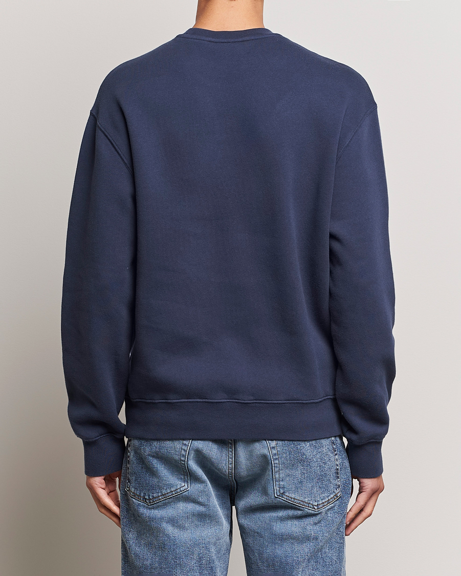 Herre | Trøjer | Maison Kitsuné | Tonal Fox Head Sweatshirt Ink Blue