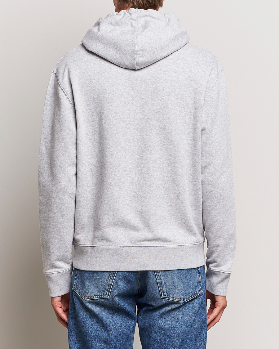Herre | Trøjer | Maison Kitsuné | Dressed Fox Hoodie Light Grey Melange