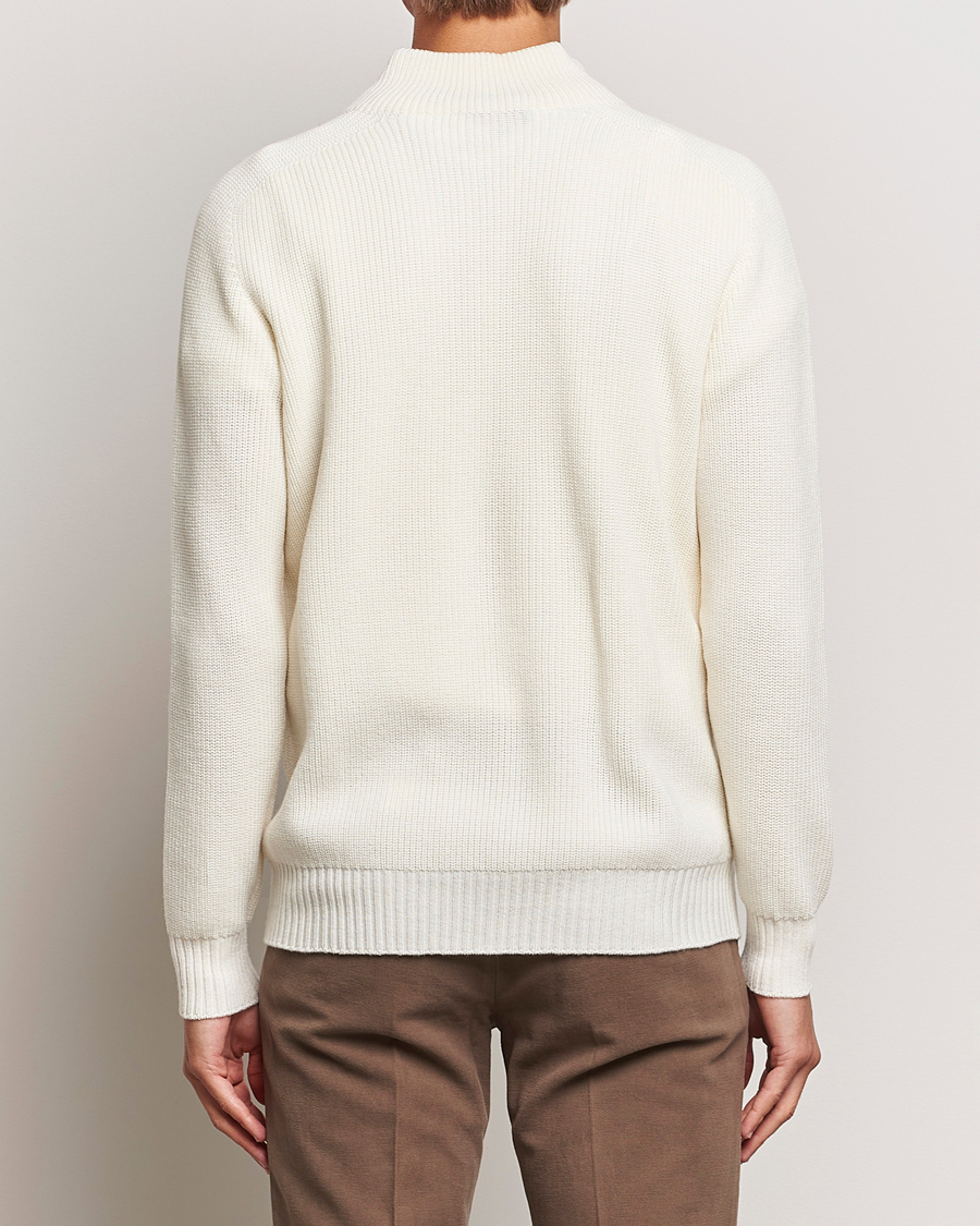 Herre | Trøjer | Gran Sasso | Rainwool Half Zip White