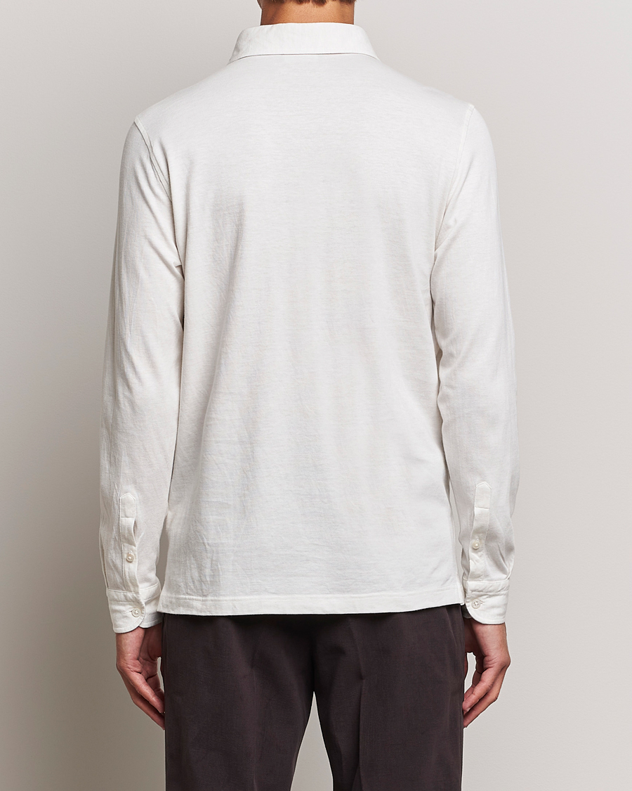 Herre | Skjorter | Gran Sasso | Brushed Cotton Popover Shirt Cream