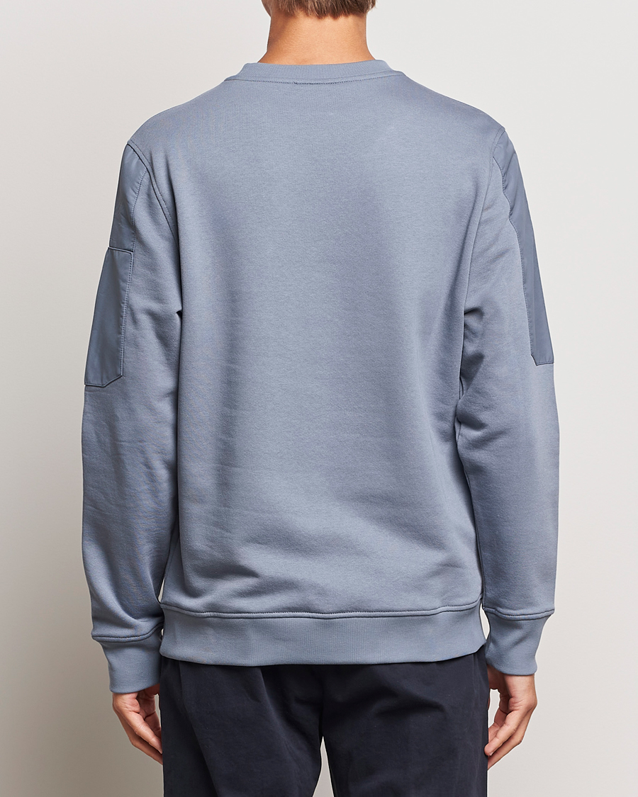 Herre | Trøjer | PS Paul Smith | Organic Cotton Sweatshirt Washed Blue