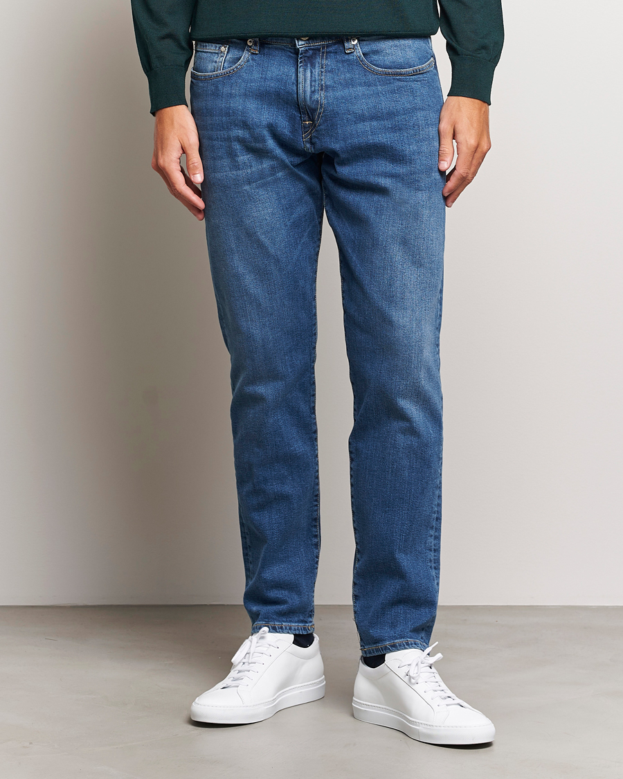 Herre | Paul Smith | PS Paul Smith | Tapered Fit Jeans Mid Blue