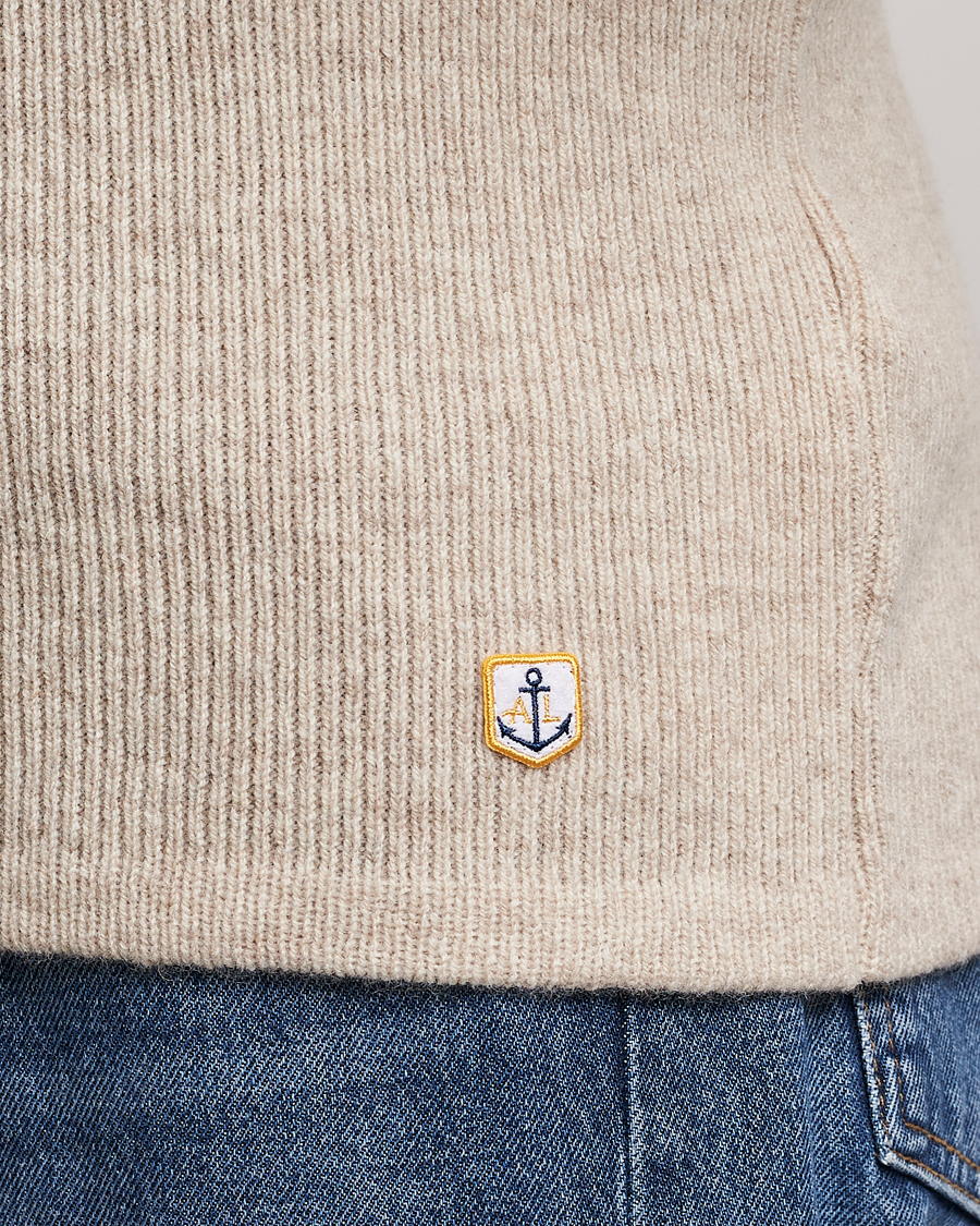 Herre | Trøjer | Armor-lux | Pull Marin Wool Sweater Nature