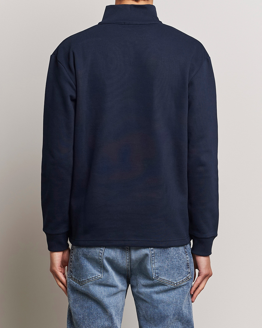 Herre | Trøjer | Armor-lux | Camioneur Cotton Half Zip Navy