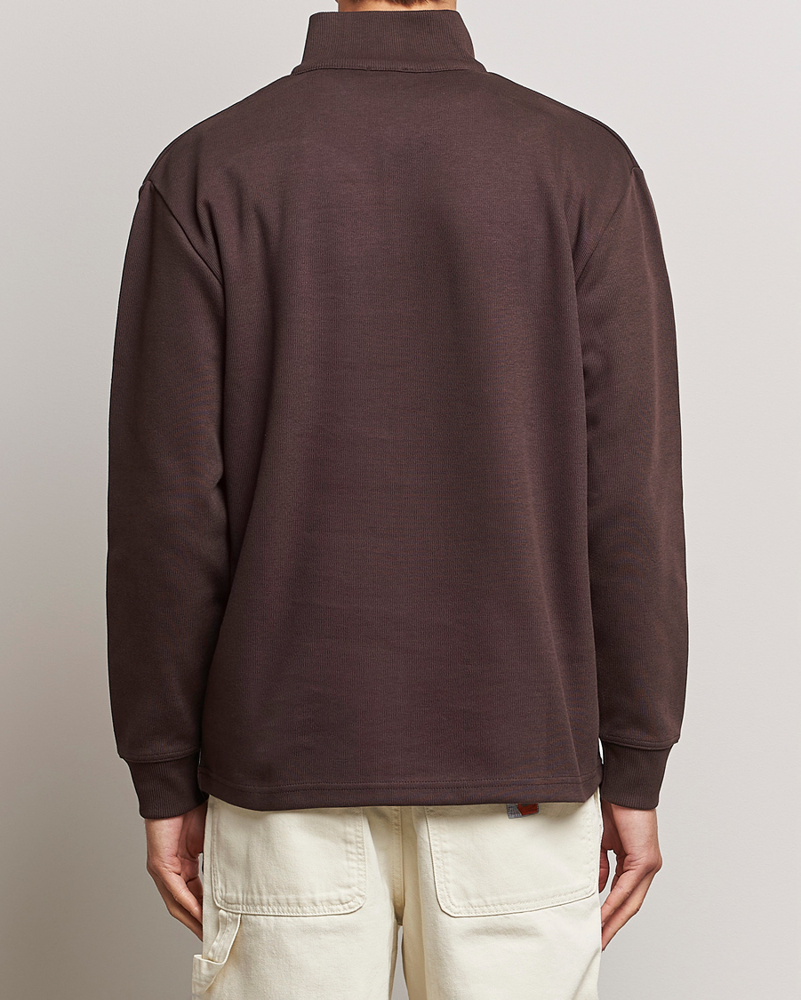 Herre | Trøjer | Armor-lux | Camioneur Cotton Half Zip Brown