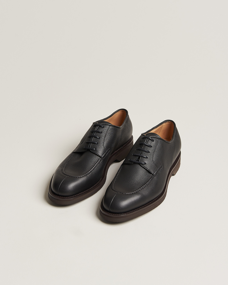 Herre | John Lobb Rydal Split Toe Derby Shoes Black | John Lobb | Rydal Split Toe Derby Shoes Black