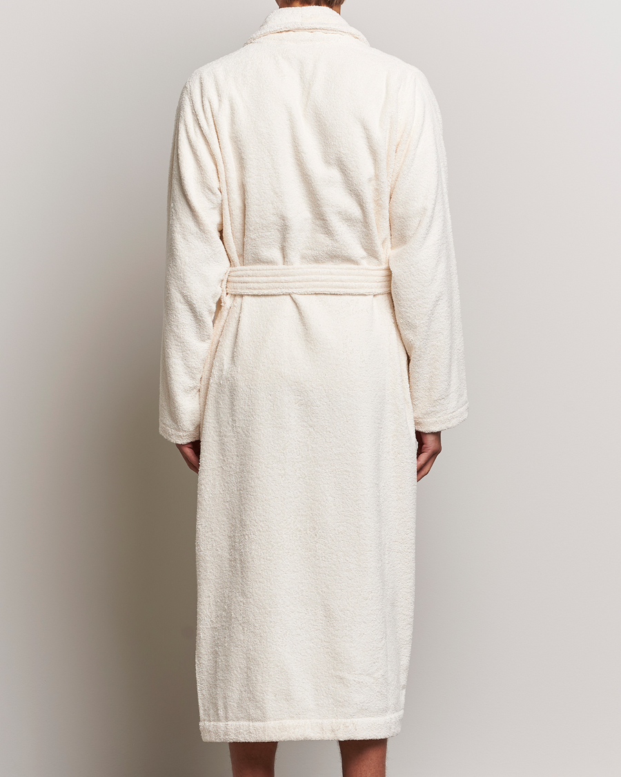 Herre | Pyjamas & Morgenkåber | Tekla | Organic Terry Bathrobe Ivory