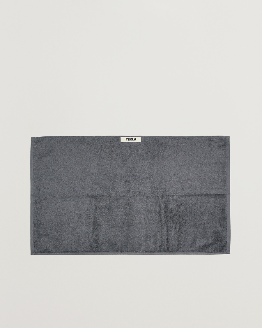 Herre | Håndklæder | Tekla | Organic Terry Hand Towel Charcoal Grey