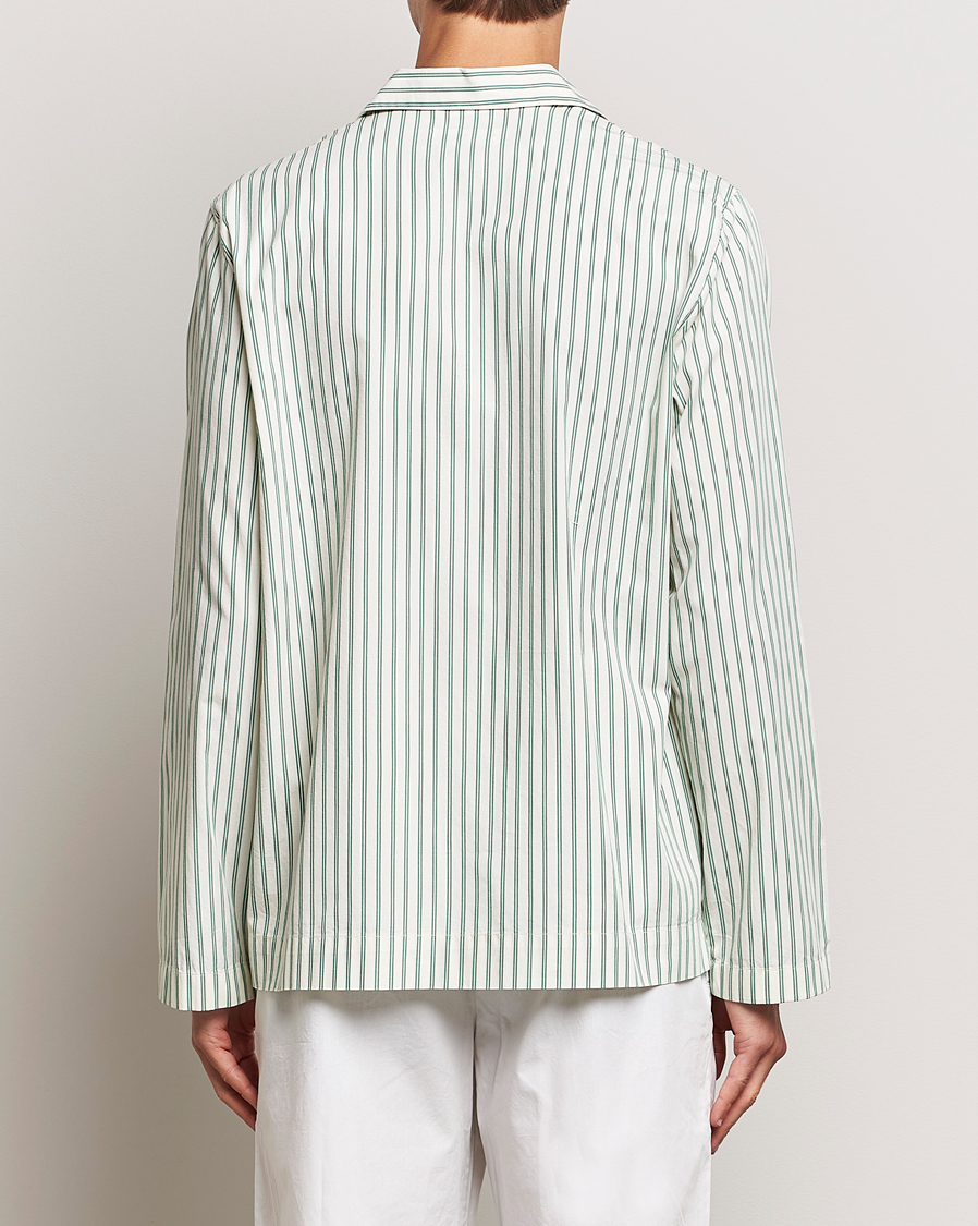 Herre | Pyjamas & Morgenkåber | Tekla | Poplin Pyjama Shirt Clover Stripes