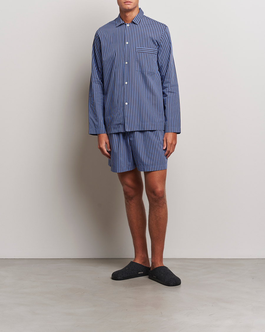 Herre | Pyjamas & Morgenkåber | Tekla | Poplin Pyjama Shorts Verneuil Stripes