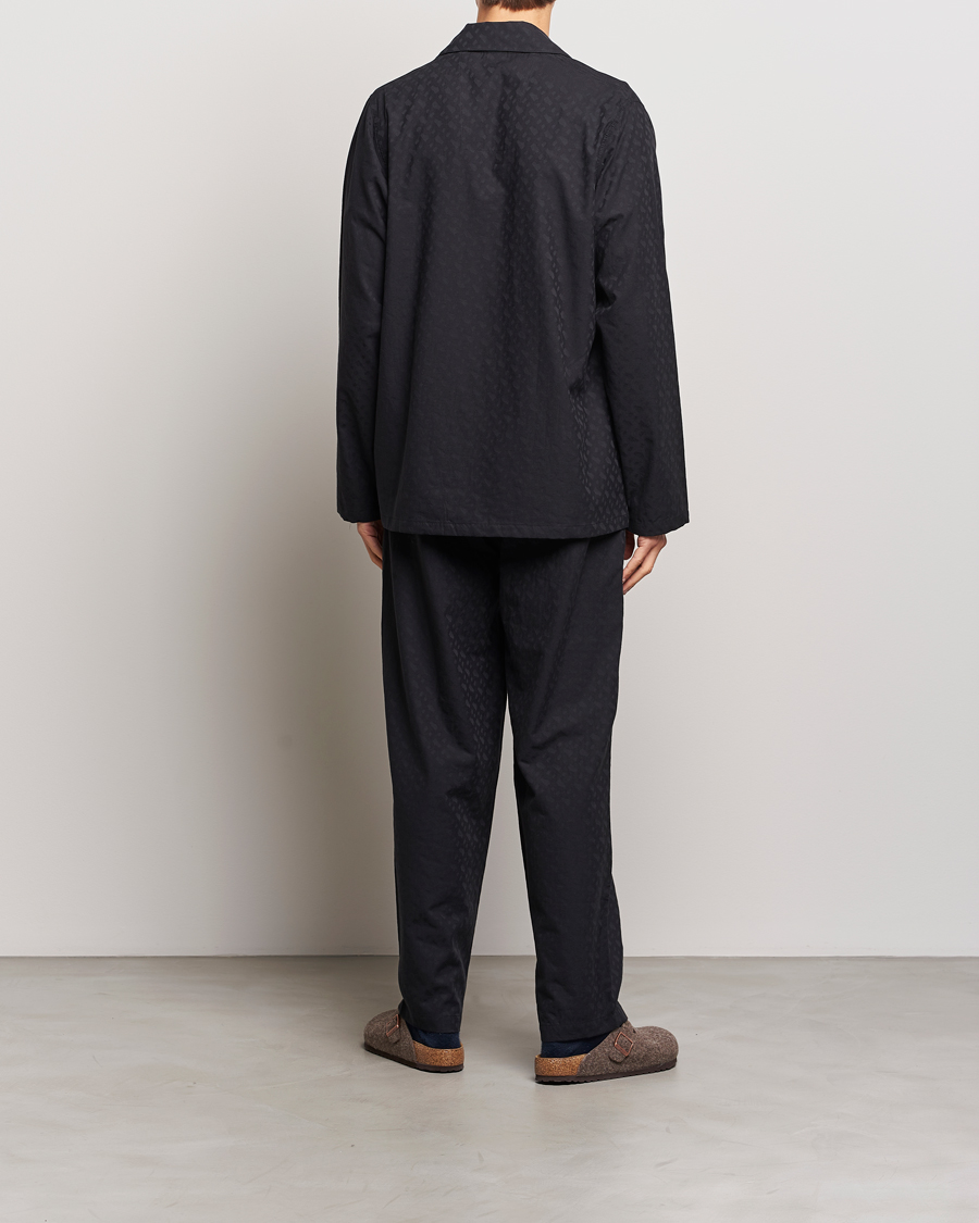 Herre | Pyjamas & Morgenkåber | BOSS BLACK | Premium Monogram Pyjama Set Black
