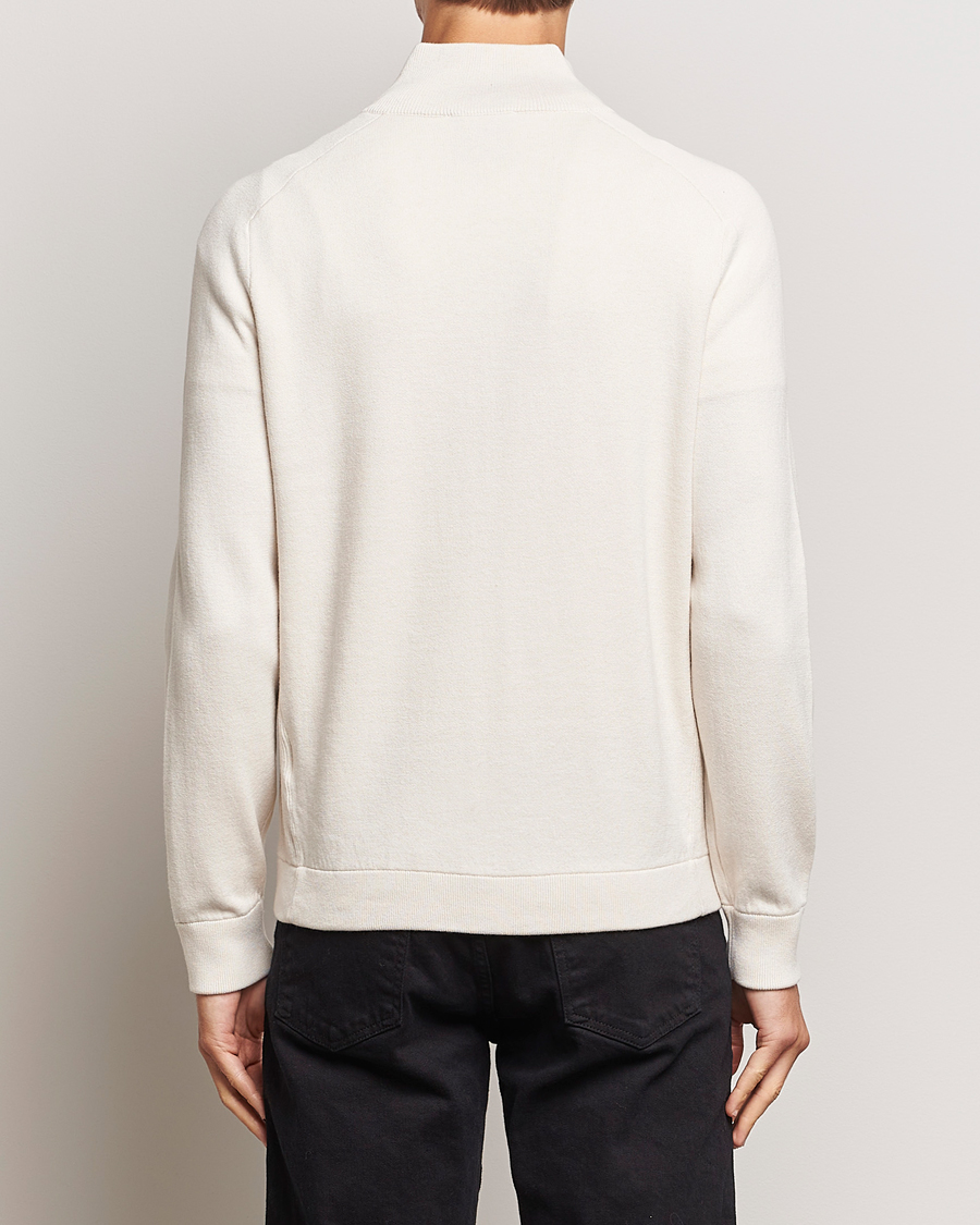 Herre | Trøjer | BOSS BLACK | Medesimo Hybrid Full Zip Open White