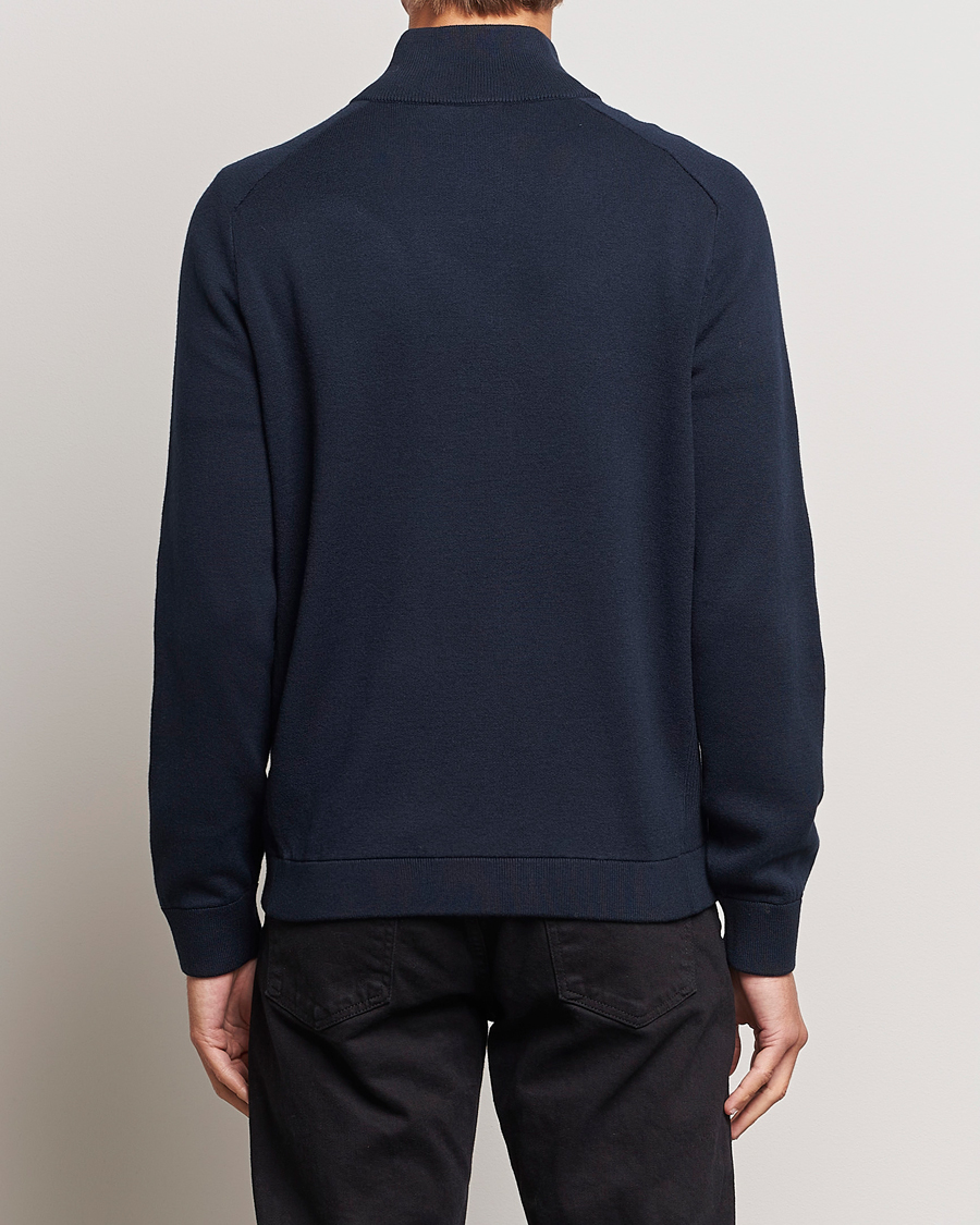 Herre | Trøjer | BOSS BLACK | Medesimo Hybrid Full Zip Dark Blue