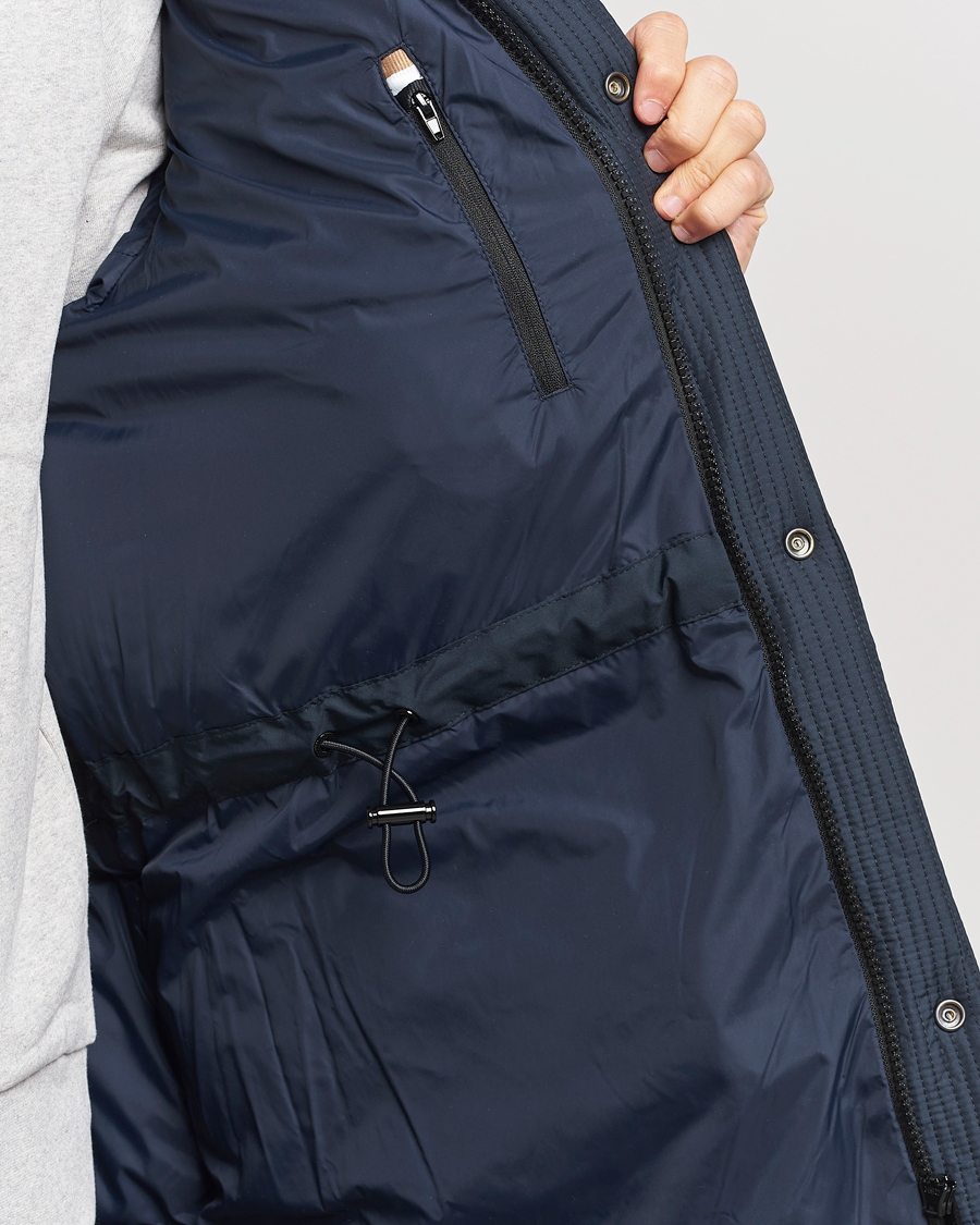 Herre | Jakker | BOSS BLACK | Condolo Puffer Parka Dark Blue