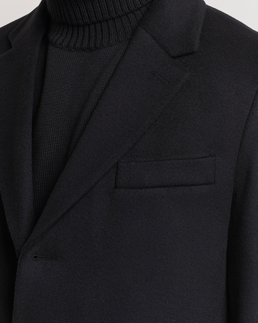 Herre | Jakker | BOSS BLACK | Hyde Wool/Cashmere Coat Black
