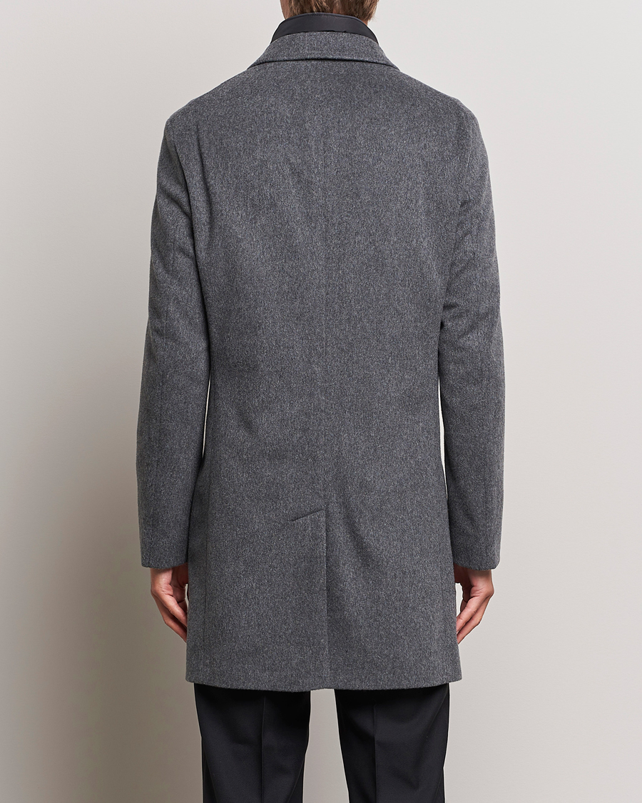 Herre | Jakker | BOSS BLACK | Hyde Wool Bib Coat Medium Grey