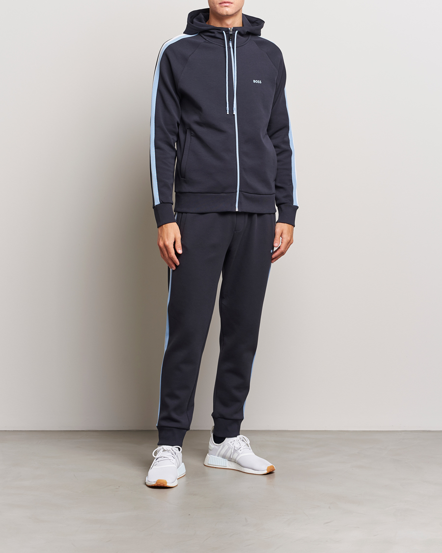 Herre | Trøjer | BOSS GREEN | Tracksuit Set Dark Blue