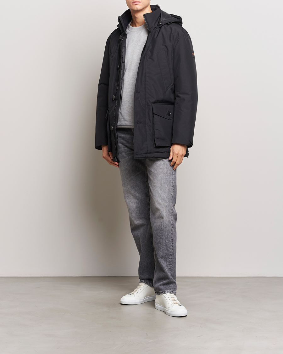 Herre | Jakker | BOSS ORANGE | Osiass Parka Black