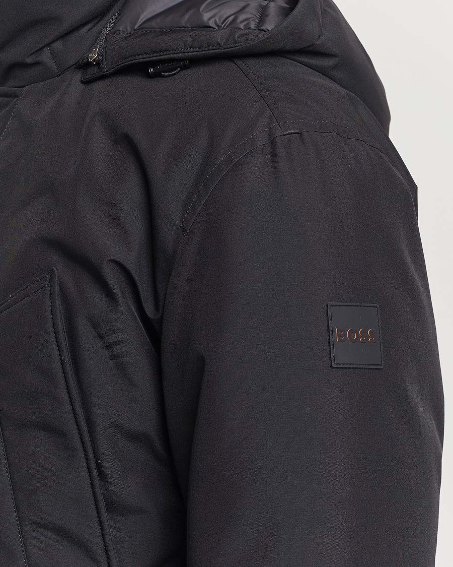 Herre | Jakker | BOSS ORANGE | Osiass Parka Black