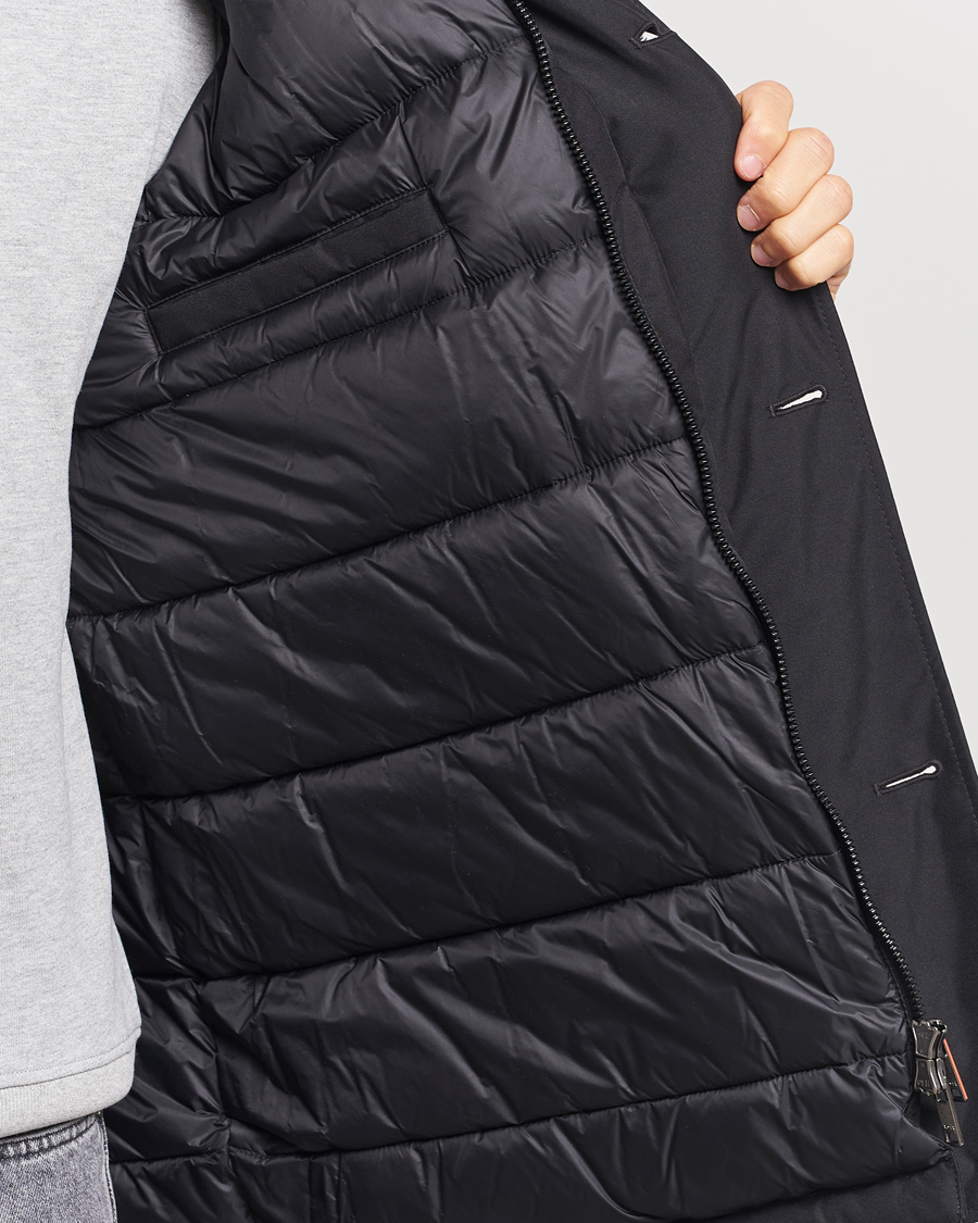 Herre | Jakker | BOSS ORANGE | Osiass Parka Black
