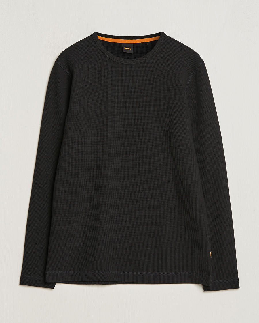 Herre | Trøjer | BOSS ORANGE | Tempesto Sweater Black