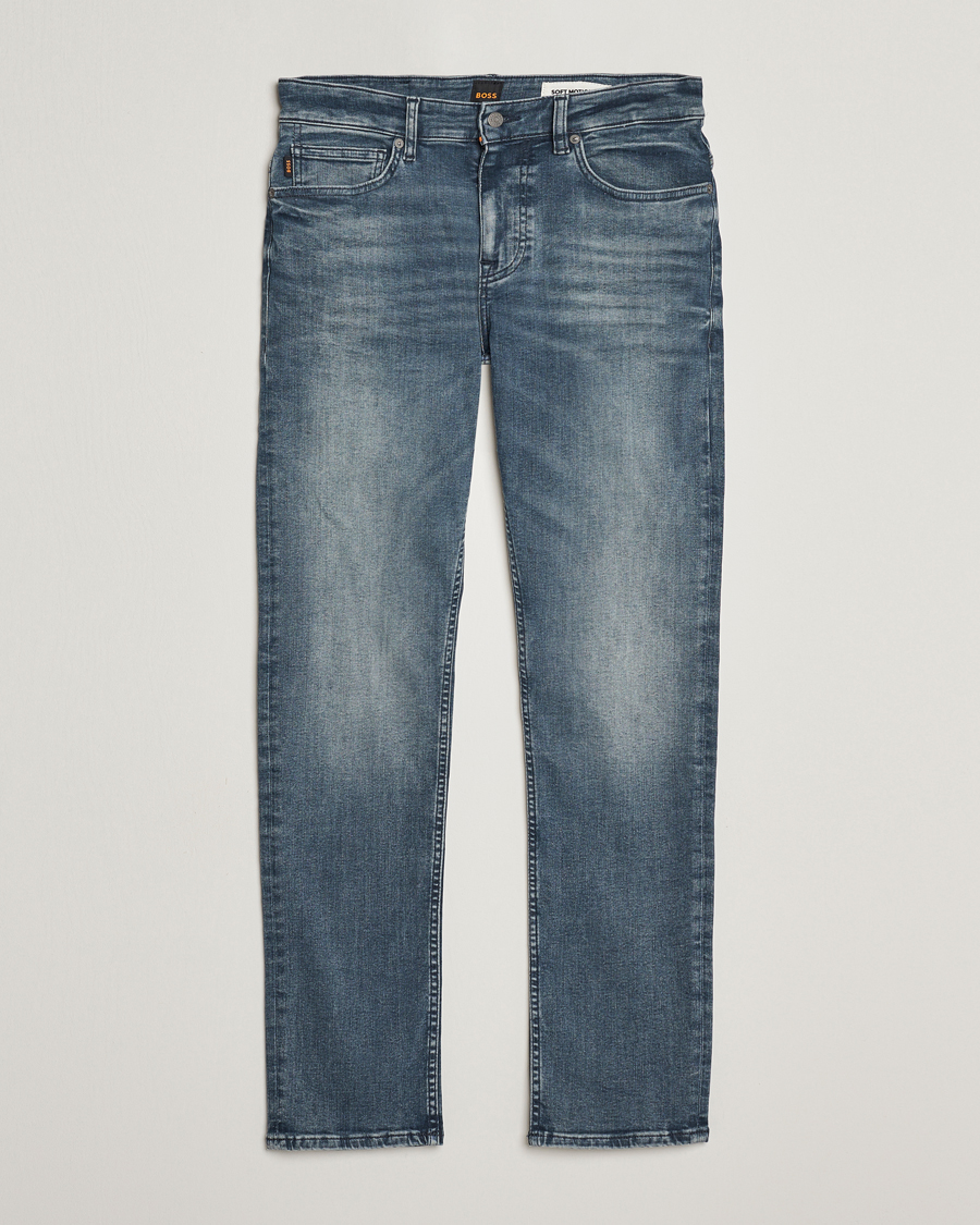 Herre | Jeans | BOSS ORANGE | Delaware Stretch Jeans Dark Blue