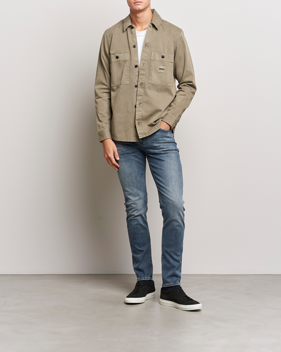 Herre | Jeans | BOSS ORANGE | Delaware Stretch Jeans Dark Blue