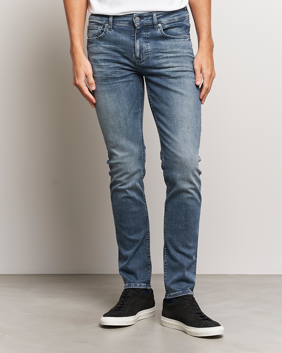Herre | Blå jeans | BOSS ORANGE | Delaware Stretch Jeans Dark Blue