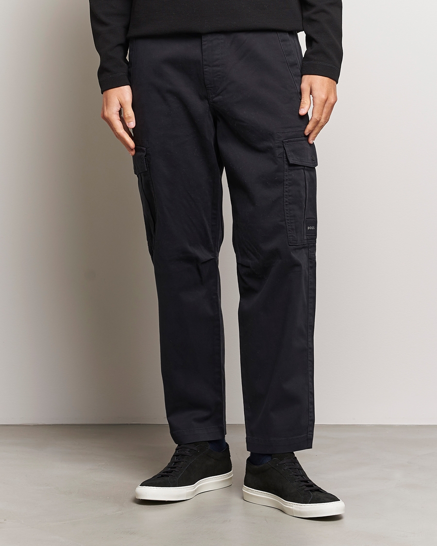 Herre | Bukser | BOSS ORANGE | Sisla Cargo Pants Black