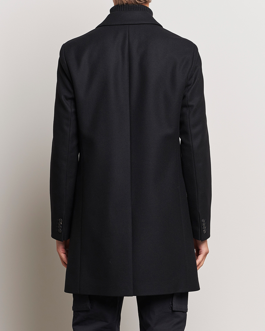 Herre | Jakker | HUGO | Migor Wool Coat Black