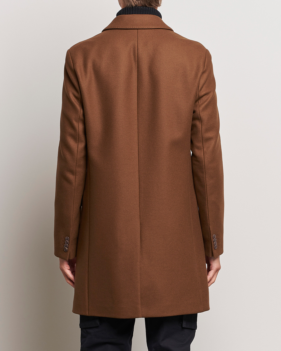 Herre | Jakker | HUGO | Migor Wool Coat Rust