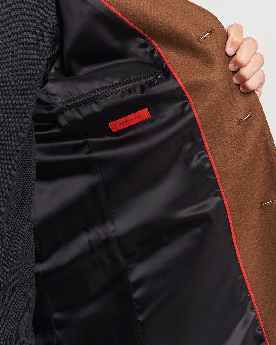 Herre | Jakker | HUGO | Migor Wool Coat Rust