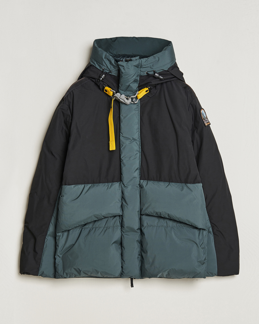 Herre | Jakker | Parajumpers | Ronin Foul Weather Down Parka Black/Green Gables