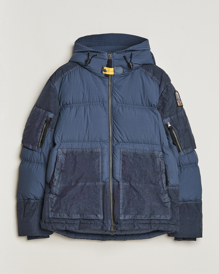 Herre | Jakker | Parajumpers | Tomcat Garment Dyed Rescue Puffer Dark Avio