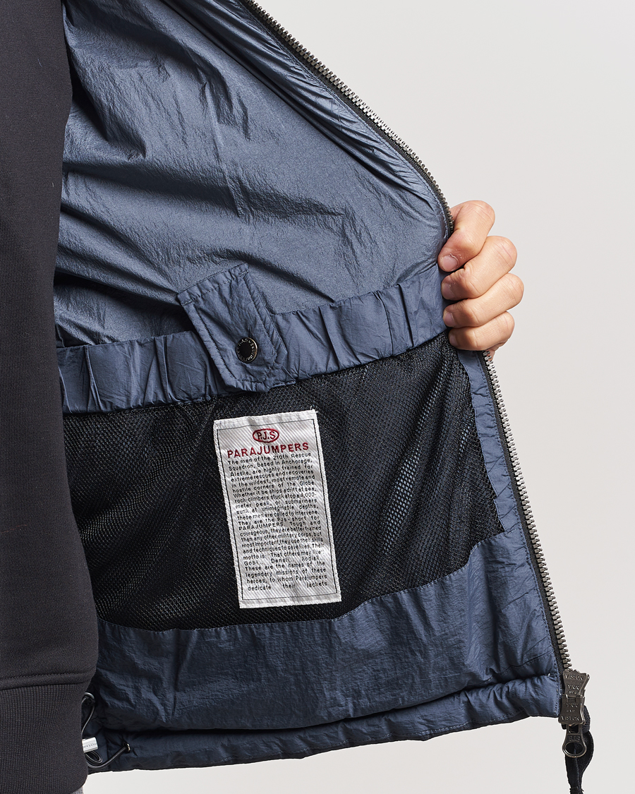 Herre | Jakker | Parajumpers | Tomcat Garment Dyed Rescue Puffer Dark Avio