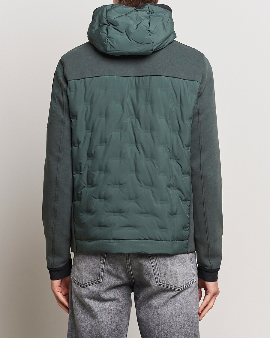 Herre | Jakker | Parajumpers | Benjy Jacquard Hybrid Jacket Green Gables