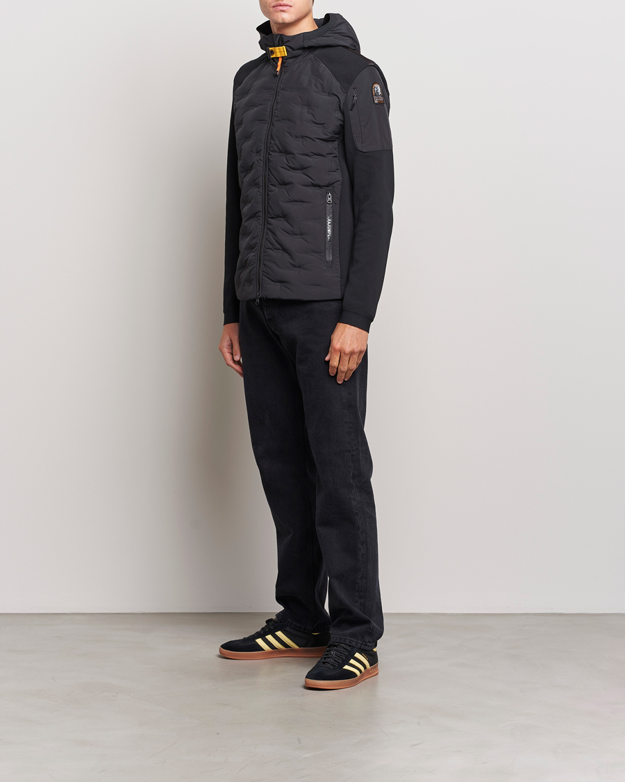 Herre | Jakker | Parajumpers | Benjy Jacquard Hybrid Jacket Black