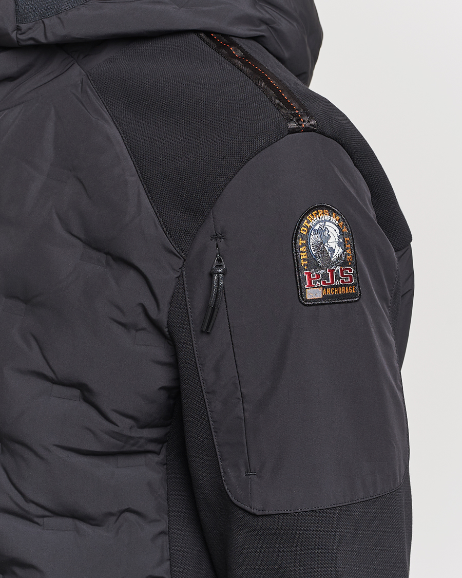 Herre | Jakker | Parajumpers | Benjy Jacquard Hybrid Jacket Black