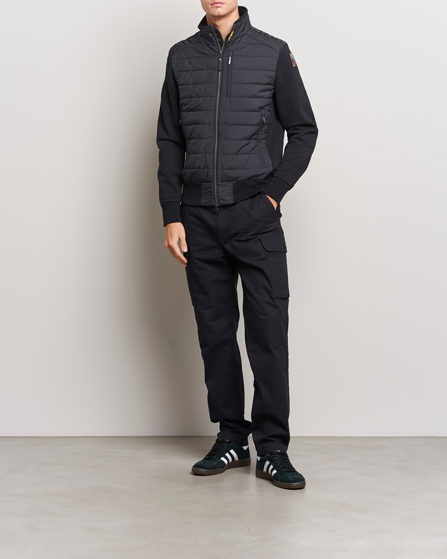 Herre | Jakker | Parajumpers | Elliot Fleece Hybrid Jacket Black