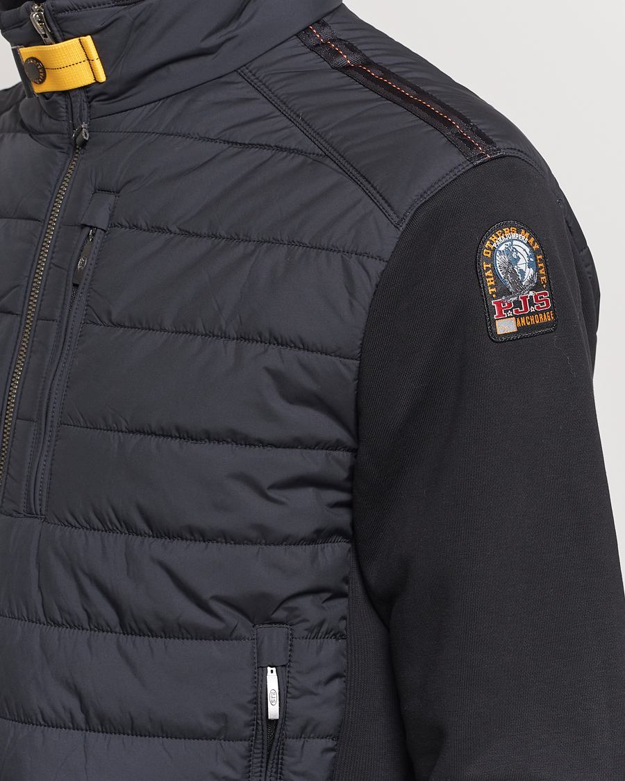 Herre | Jakker | Parajumpers | Elliot Fleece Hybrid Jacket Black