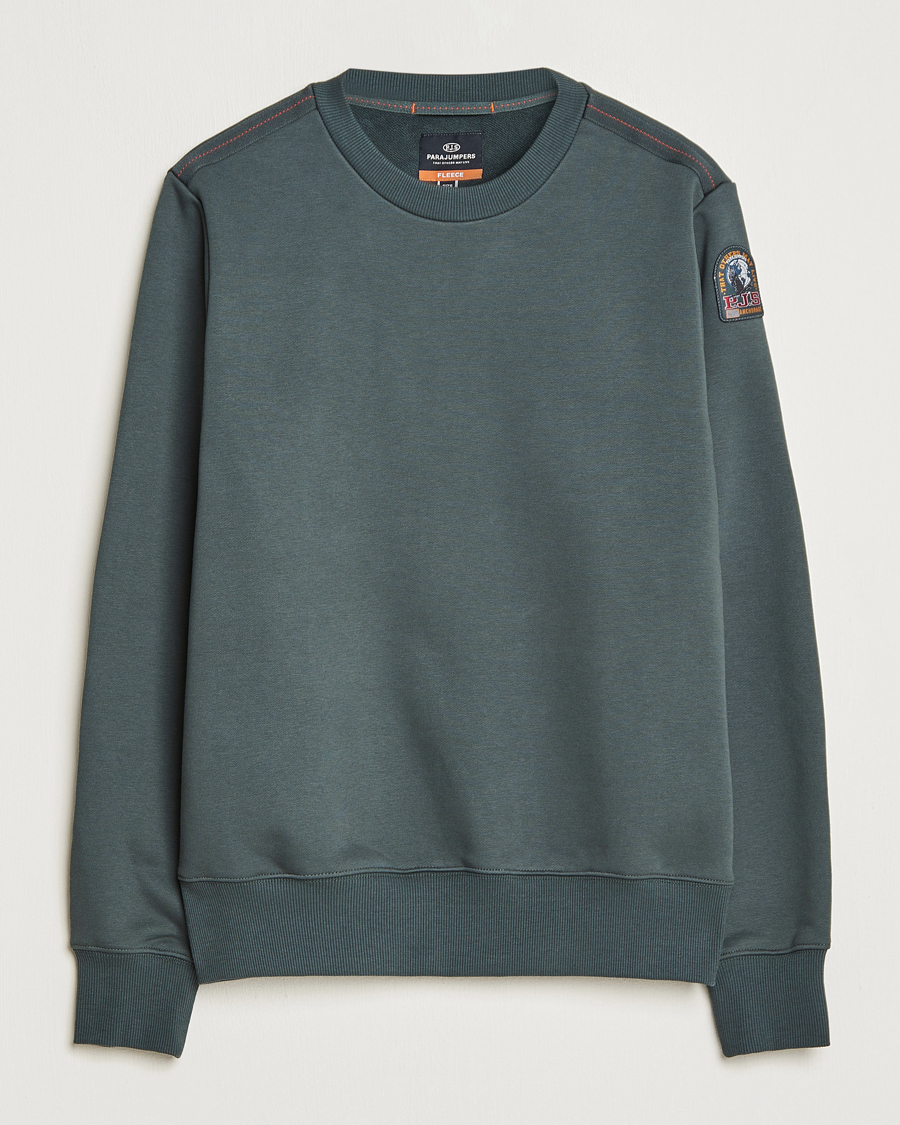 Herre | Trøjer | Parajumpers | K2 Super Easy Crew Neck Sweatshirt Green Gables