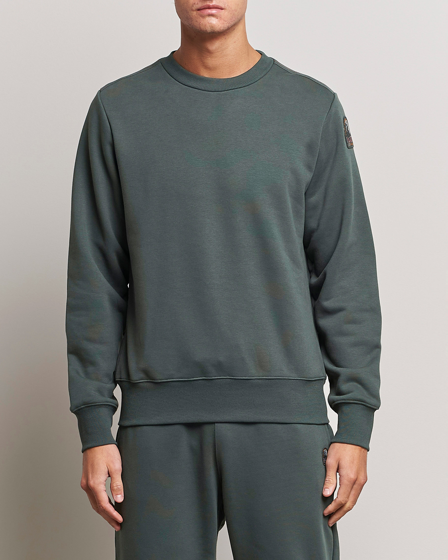 Herre | Trøjer | Parajumpers | K2 Super Easy Crew Neck Sweatshirt Green Gables