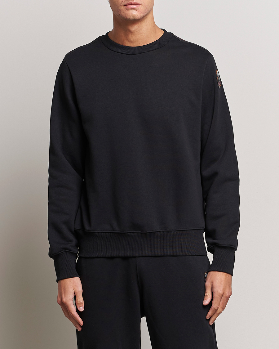 Herre | Trøjer | Parajumpers | K2 Super Easy Crew Neck Sweatshirt Black
