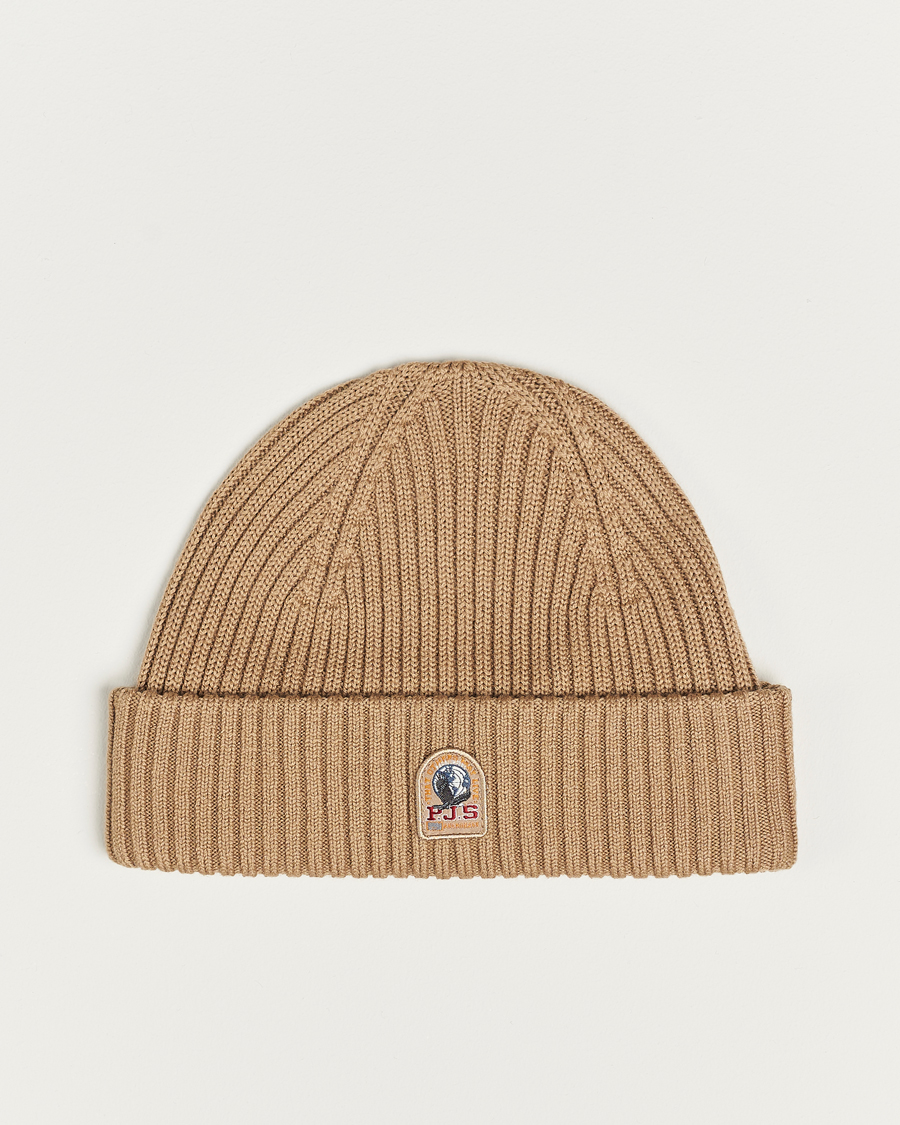 Herre | Parajumpers Ribbed Hat Cappuccino | Parajumpers | Ribbed Hat Cappuccino