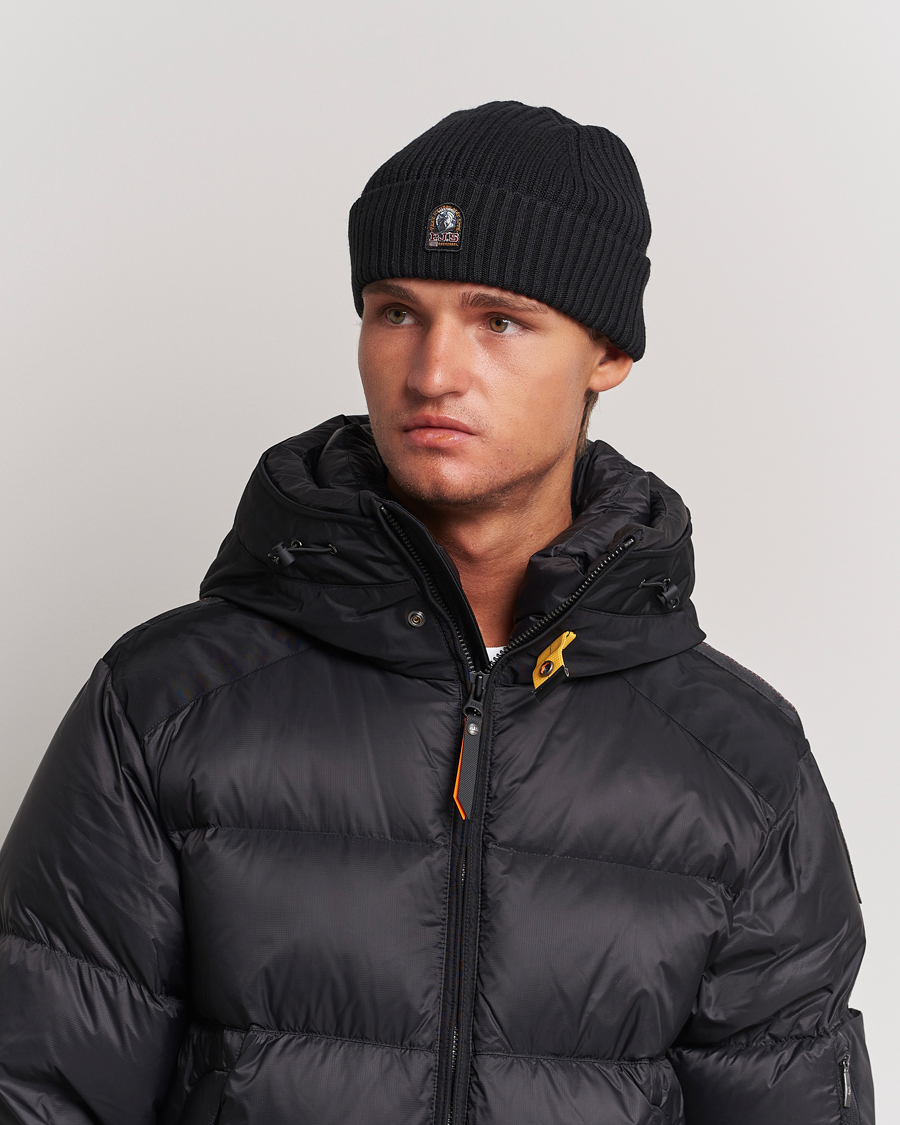 Herre | Tilbehør | Parajumpers | Ribbed Hat Black